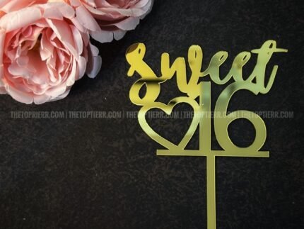Happy Birthday Cake Topper (HB 30)