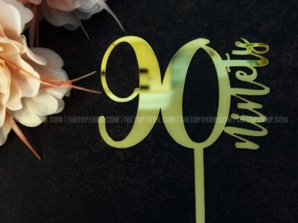 Happy Birthday Cake Topper (HB 34)