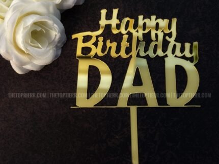 Happy Birthday Cake Topper (HB 50)