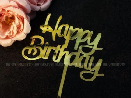 Happy Birthday Cake Topper (HB 59)