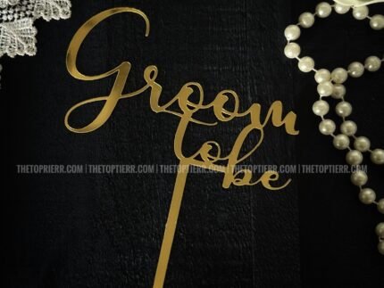 Groom & Bride Topper (GB6)