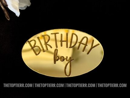 Coin Topper Birthday Boy
