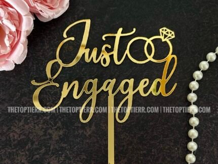 Engagement Cake Topper (ENG 4)
