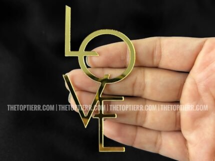 Love Cutout - 3inch (Single Piece)