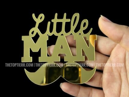 Little Man Cutout/Charm - (Single Piece)