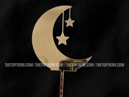 Moon Acrylic Cutout - 5 inch (Single Piece)