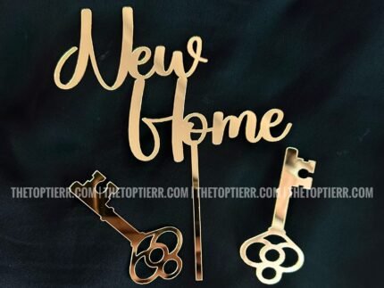 New Home Acrylic Set Of 3