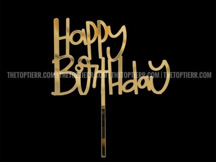 Happy Birthday Topper (HB 66)