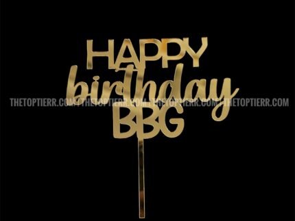 Happy Birthday BBG Topper (HB 67)