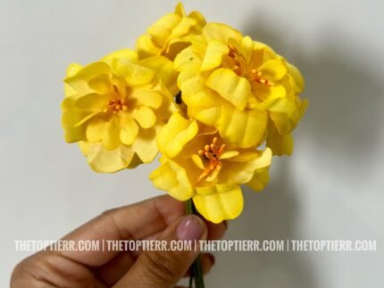 Ranunculus Flower Bunch - Yellow