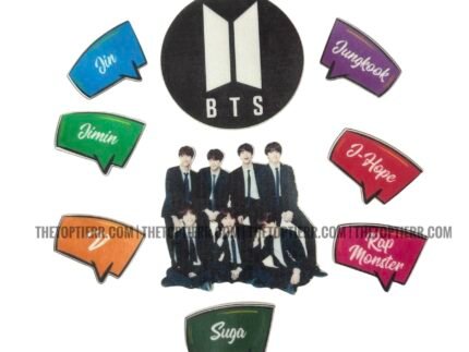 BTS Theme Edible Topper