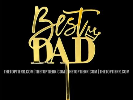 Best Dad Mini Topper