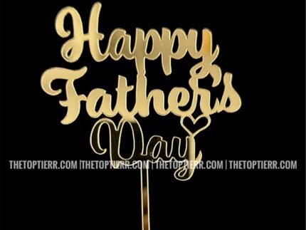 Happy Father's Day Mini Topper